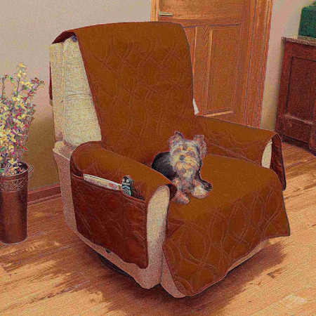 Pet Adobe Chair Cover- 100% Waterproof, Brown 555900JBJ